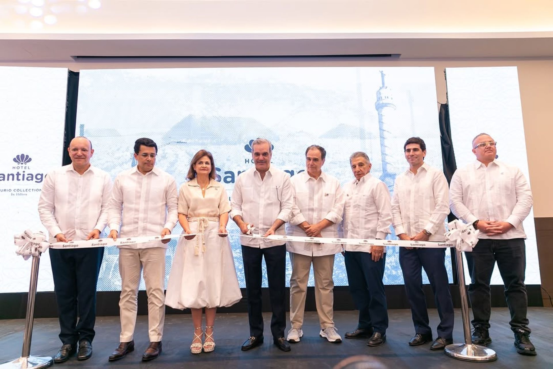 President Abinader Leads Inauguration of Hotel Santiago, Curio Collection by Hilton